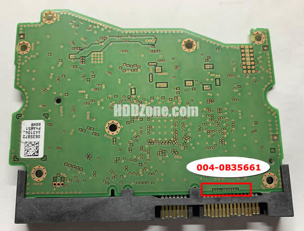 004-0B35661 Festplatten Elektronik Platine WD