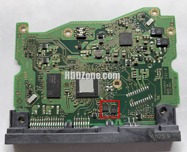 004-0B35661 Festplatten Elektronik Platine WD PCB