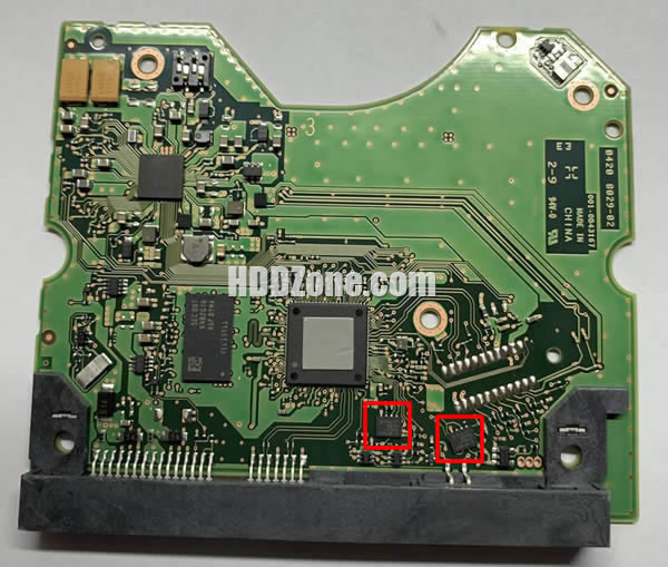 004-0B43167 Festplatten Elektronik Platine WD PCB