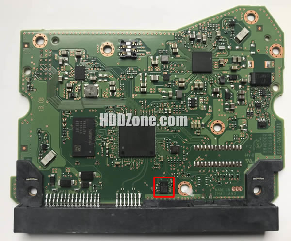 006-0A90701 Festplatten Elektronik Platine WD PCB