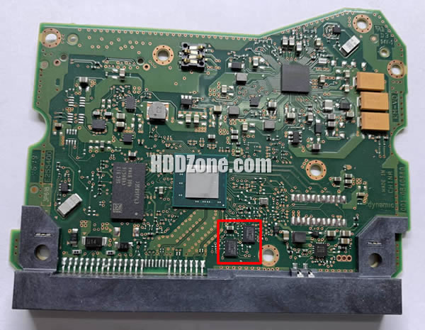 006-0B40880 Festplatten Elektronik Platine WD PCB