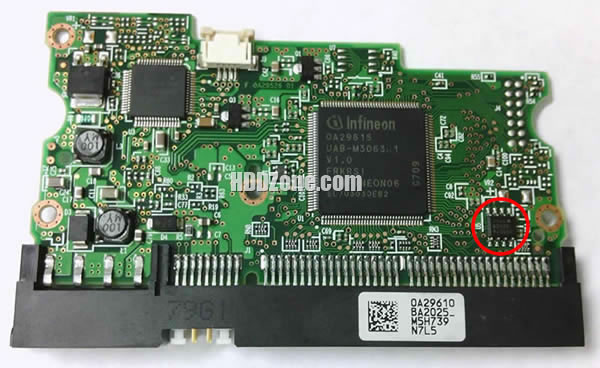 0A29610 Festplatten Elektronik Platine Hitachi PCB