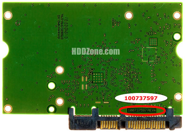 100737597 Festplatten Elektronik Platine Seagate