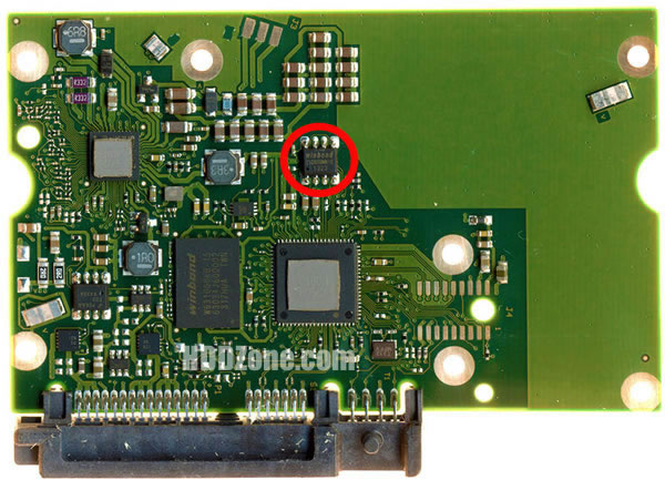 100737597 Festplatten Elektronik Platine Seagate PCB