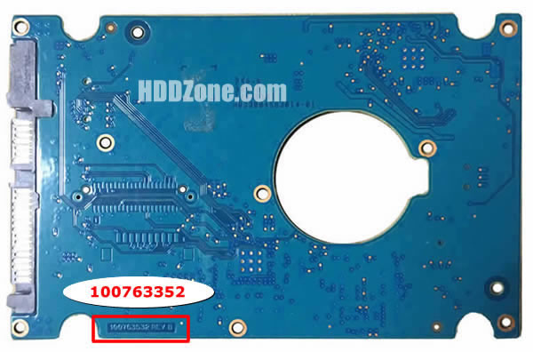 100763532 Festplatten Elektronik Platine Seagate