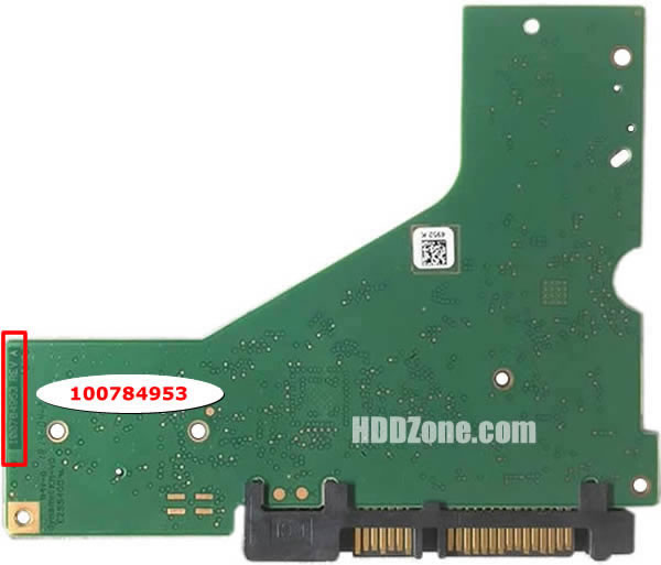 100784953 Festplatten Elektronik Platine Seagate