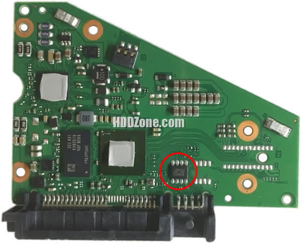 100835218 Festplatten Elektronik Platine Seagate PCB