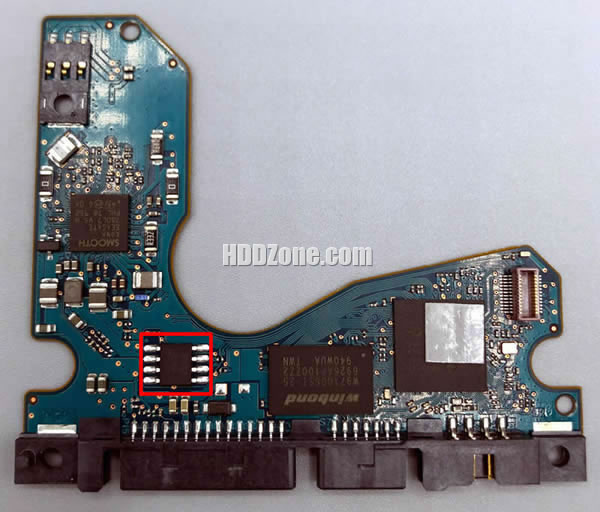 100835923 Festplatten Elektronik Platine Seagate PCB