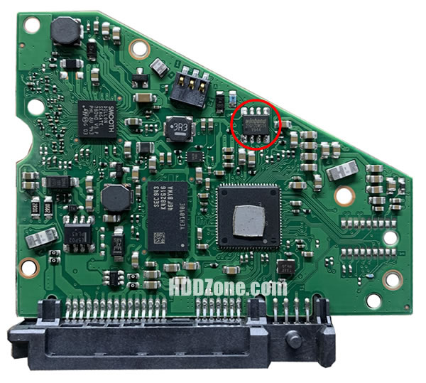 100846468 Festplatten Elektronik Platine Seagate PCB