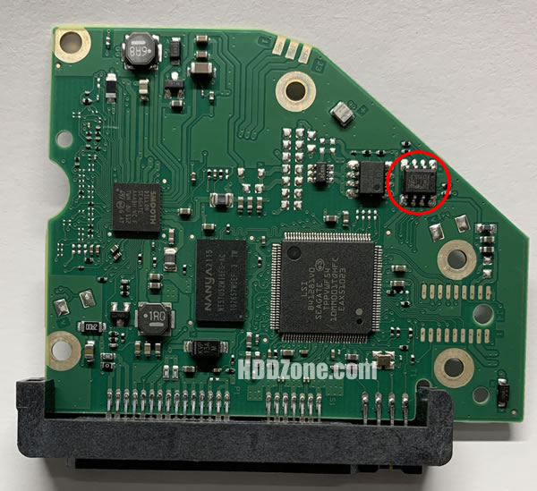 100849237 Festplatten Elektronik Platine Seagate PCB