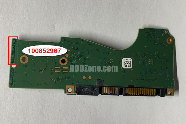 100852967 Festplatten Elektronik Platine Seagate