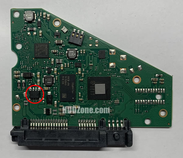 100863726 Festplatten Elektronik Platine Seagate PCB