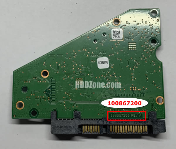 100867200 Festplatten Elektronik Platine Seagate