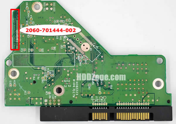 2060-701444-002 Festplatten Elektronik Platine WD