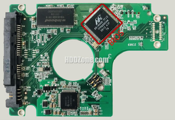 2060-701609-000 Festplatten Elektronik Platine WD PCB