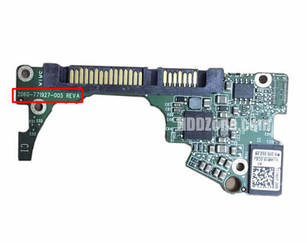 2060-771927-005 Festplatten Elektronik Controller Platine WD PCB