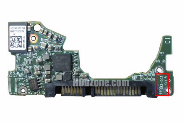 2060-771983-003 Festplatten Elektronik Controller Platine WD PCB