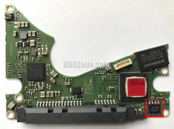 2060-800022-002 Festplatten Elektronik Platine WD PCB