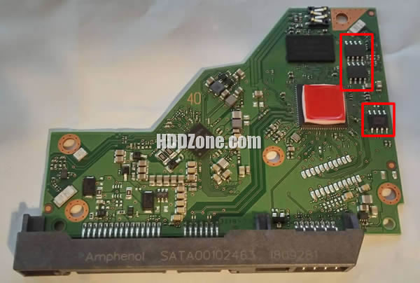 2060-800077-003 Festplatten Elektronik Platine WD PCB