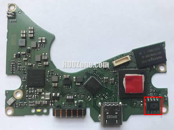 2060-810012-000 Festplatten Elektronik Platine WD PCB