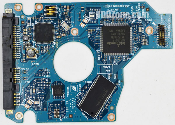 G002822A Festplatten Elektronik Controller Platine Toshiba PCB