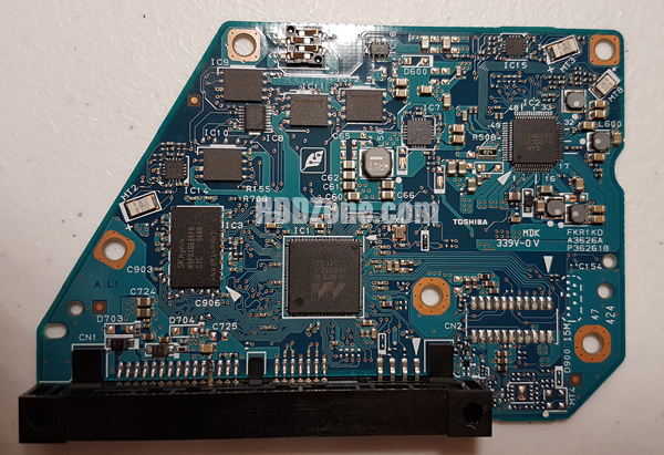 G3626A Festplatten Elektronik Controller Platine Toshiba PCB