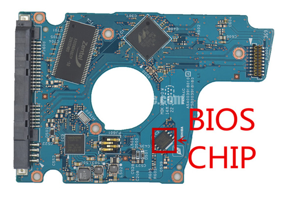 G3918A Festplatten Elektronik Controller Platine Toshiba PCB
