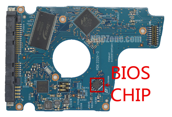 S40097 Festplatten Elektronik Controller Platine Toshiba PCB